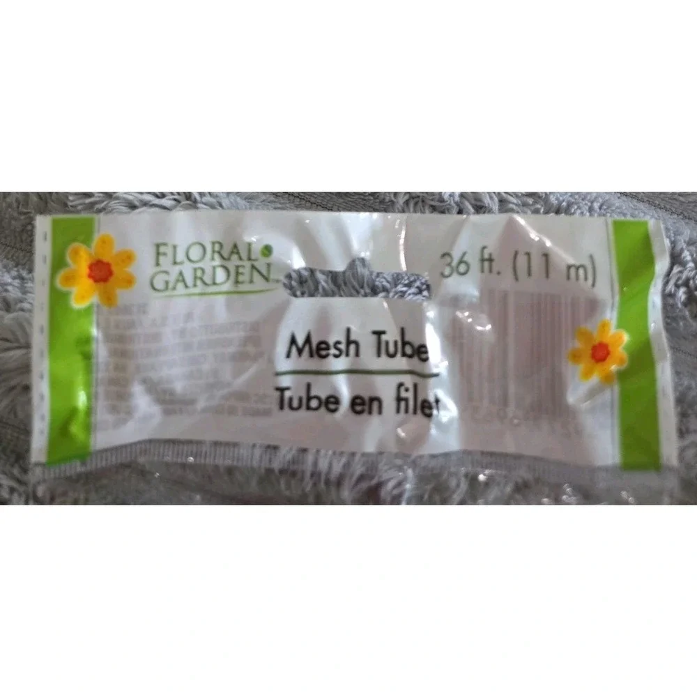 Floral Garden Mesh Tube (4) Wreath Deco Mesh Flex Tubing. Bonus Gold Pack New!